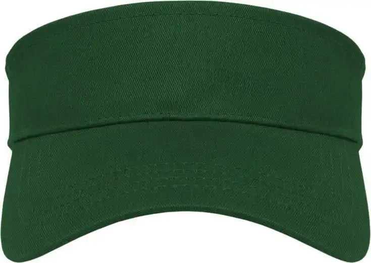 Cap America X400 x Tra Value Tennis Visor Dark Green Forest / one Size Fits Most