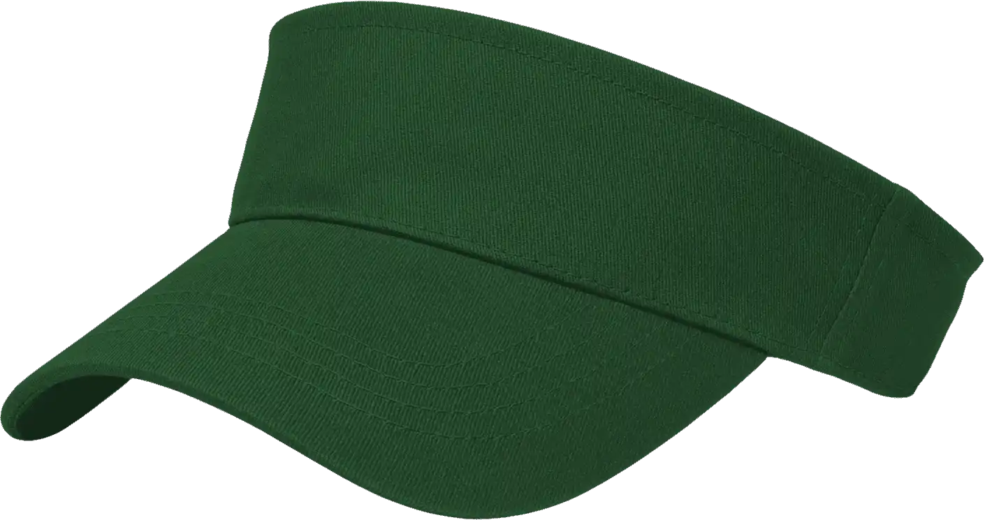 Cap America X400 x Tra Value Tennis Visor Dark Green Forest / one Size Fits Most