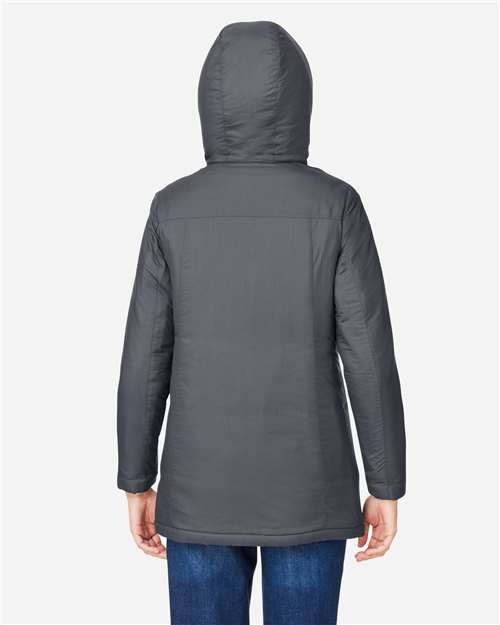 Carbon/ Black Women's Inspire 3-in-1 Jacket with Insulated Liner - CE725W