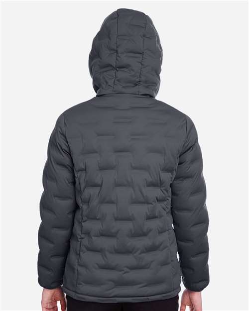 Carbon/ Black Women's Loft Puffer Jacket - NE708W