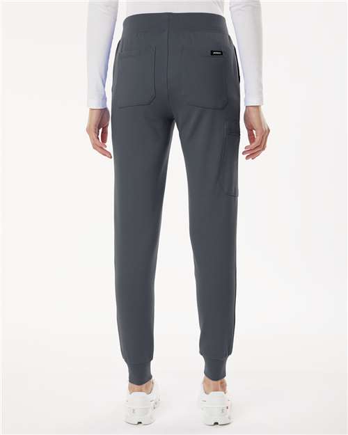 Carbon Grey Women's Rubi Ultrasoft Scrub Joggers - Petite Sizes - W40001P