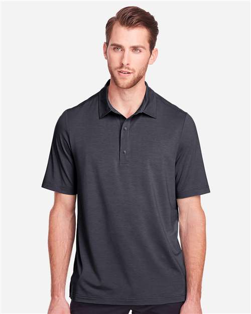 Carbon Men's JAQ Snap-Up Stretch Performance Polo - NE100