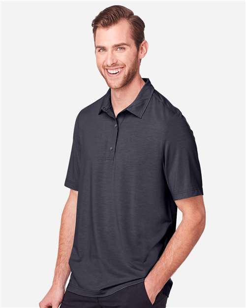 Carbon Men's JAQ Snap-Up Stretch Performance Polo - NE100