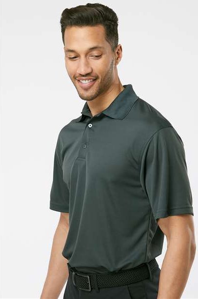 Carbon Saratoga Performance Mini Mesh Polo - 100