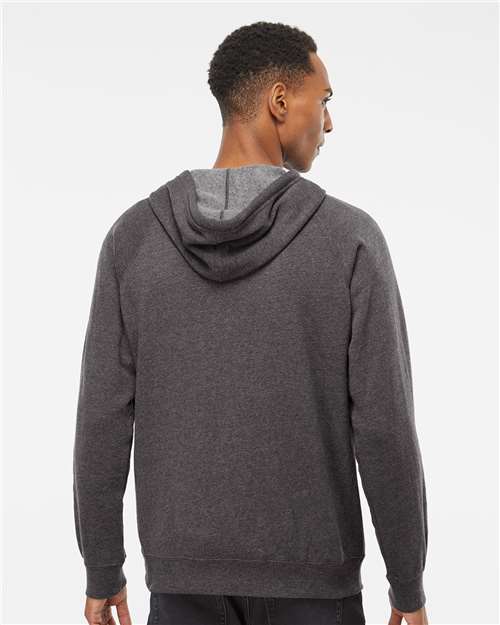 Carbon Special Blend Raglan Full-Zip Hooded Sweatshirt - PRM33SBZ