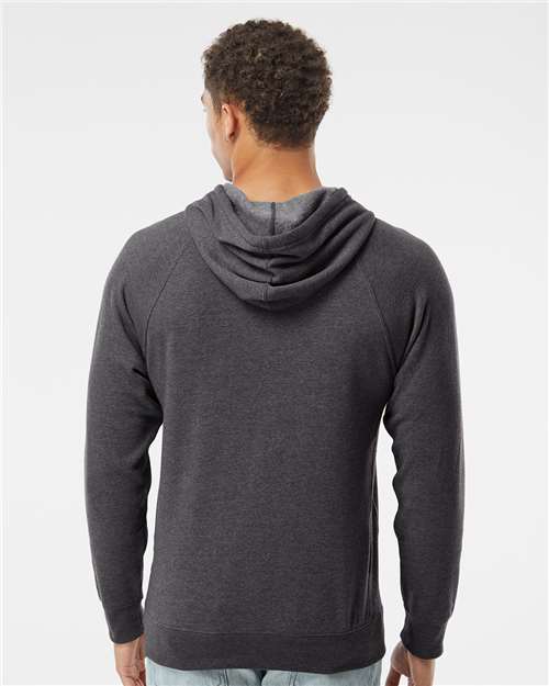 Carbon Special Blend Raglan Hooded Sweatshirt - PRM33SBP