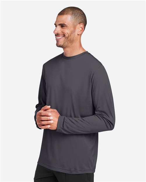 Carbon Unisex Capital Long Sleeve Performance T-Shirt - CE10L