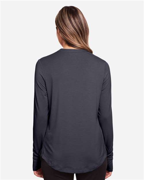 Carbon Women's JAQ Snap-Up Stretch Performance Pullover - NE400W