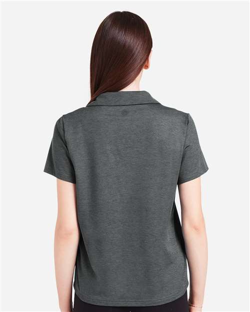 Carbon Women's Marbled Fairway Polo - PDP7058