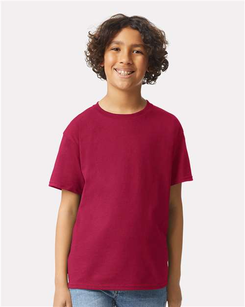 Cardinal Red Ultra Cotton® Youth T-Shirt - 2000B