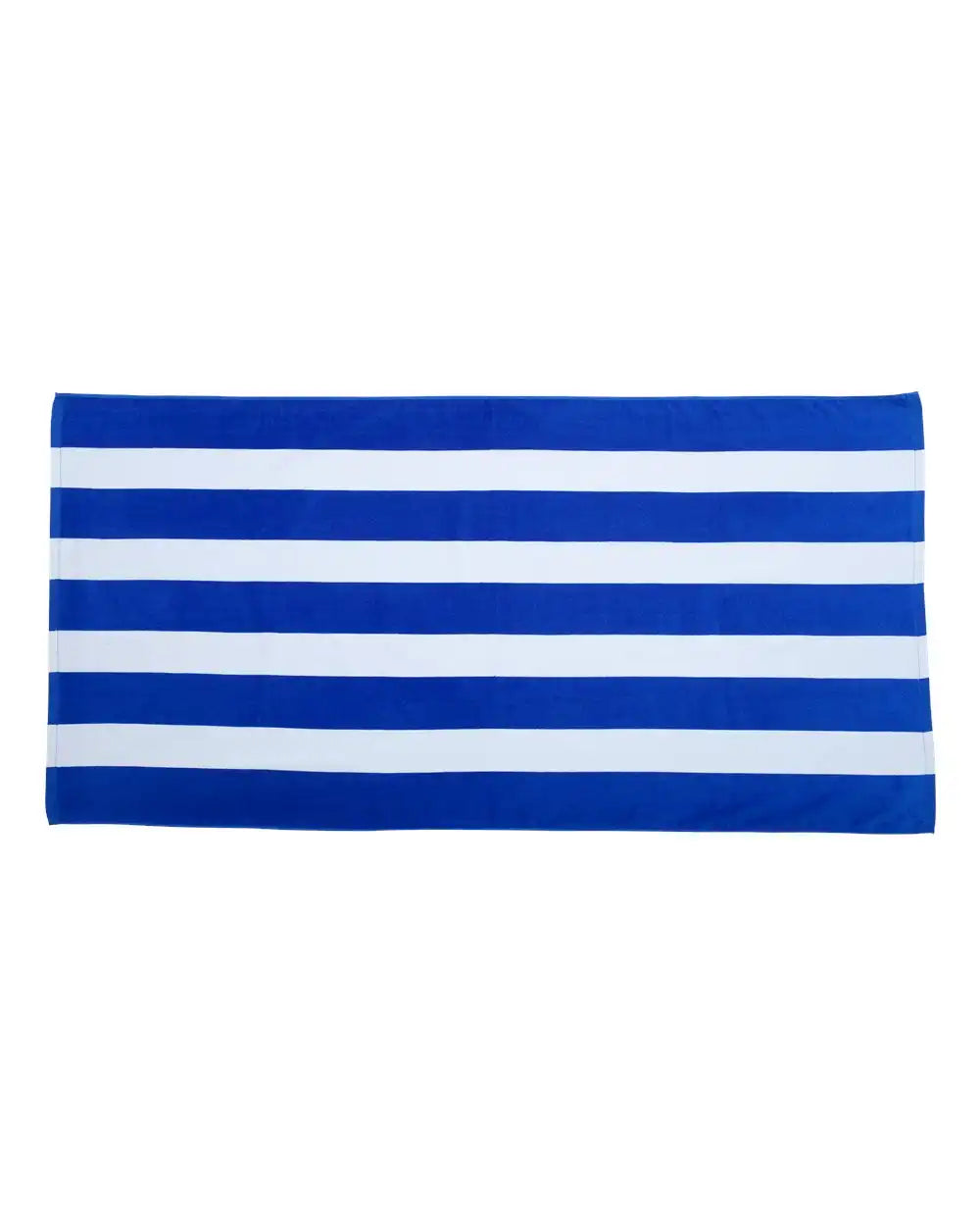 Carmel Towel Company C3060s Cabana Stripe Velour Beach - Royal - Osfa