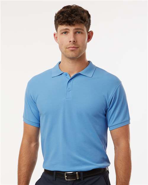 Carolina Blue Pique Polo - 62800