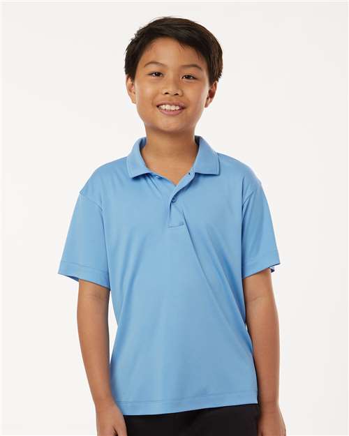 Carolina Blue Pro-Lock Youth Performance Polo - 41800Y