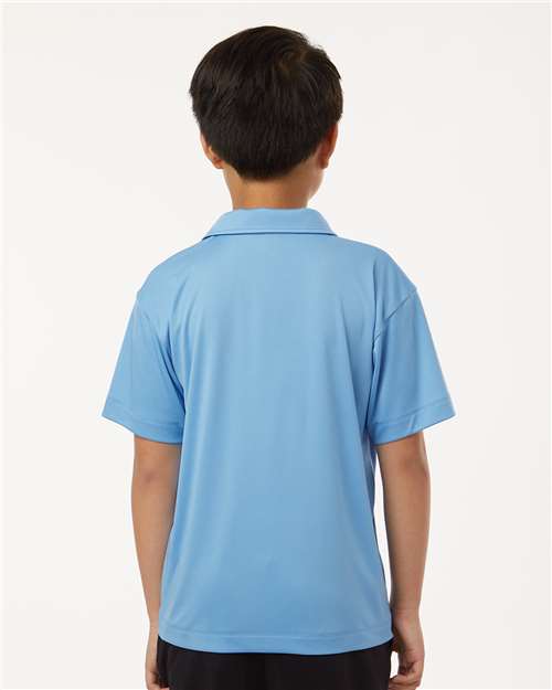 Carolina Blue Pro-Lock Youth Performance Polo - 41800Y
