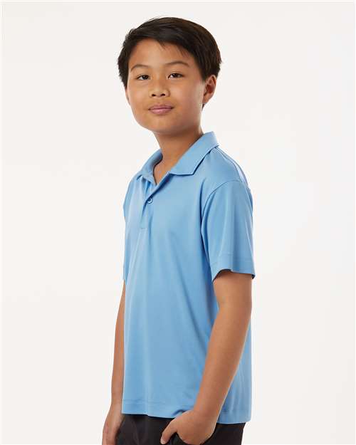 Carolina Blue Pro-Lock Youth Performance Polo - 41800Y