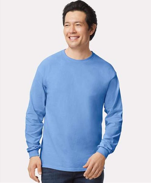 Carolina Blue Ultra Cotton® Long Sleeve T-Shirt - 2400