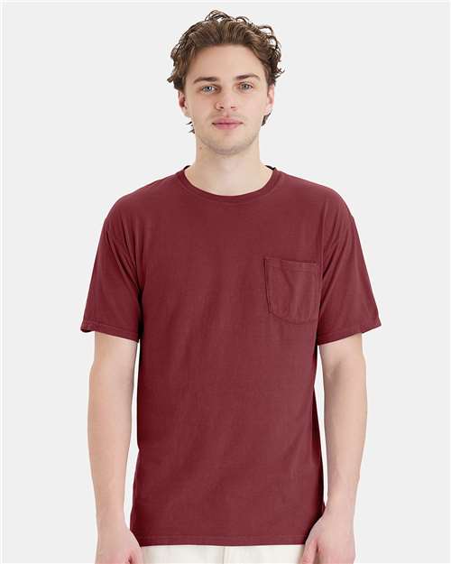 Cayenne Garment-Dyed Pocket T-Shirt - GDH150