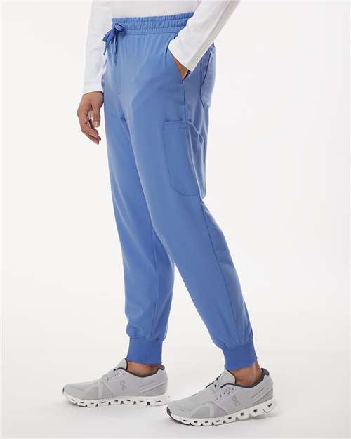Ceil Blue Osmo 8-Pocket Scrub Joggers - M20002