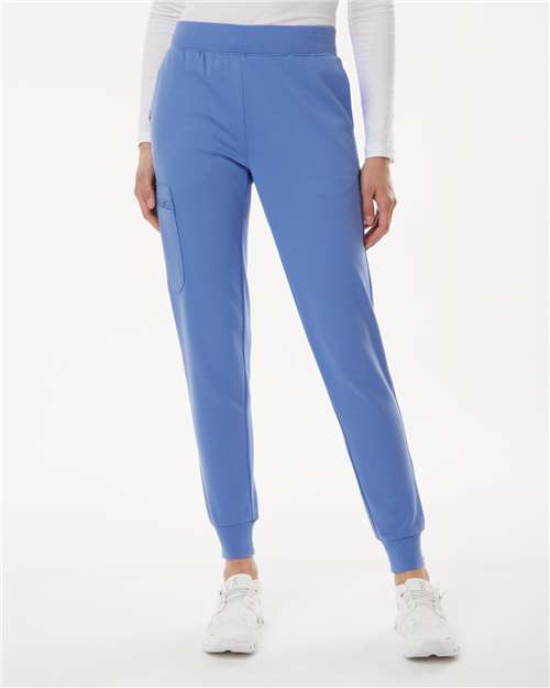 Ceil Blue Women's Rubi Ultrasoft Scrub Joggers - Petite Sizes - W40001P