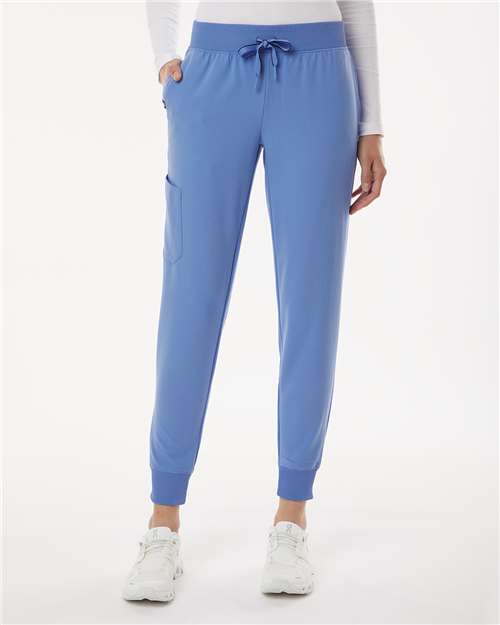 Ceil Blue Women's Silex Knit-Waist Scrub Joggers - W20003