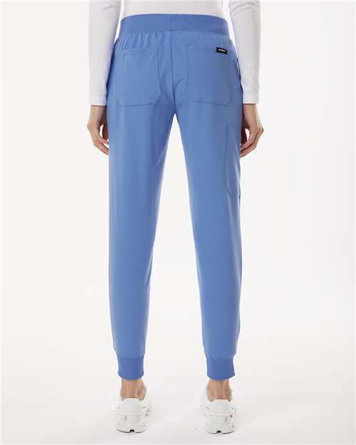 Ceil Blue Women's Silex Knit-Waist Scrub Joggers - W20003