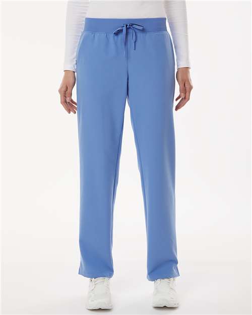 Ceil Blue Women's Xenos Essential Knit-Waist Scrub Pants - W20001