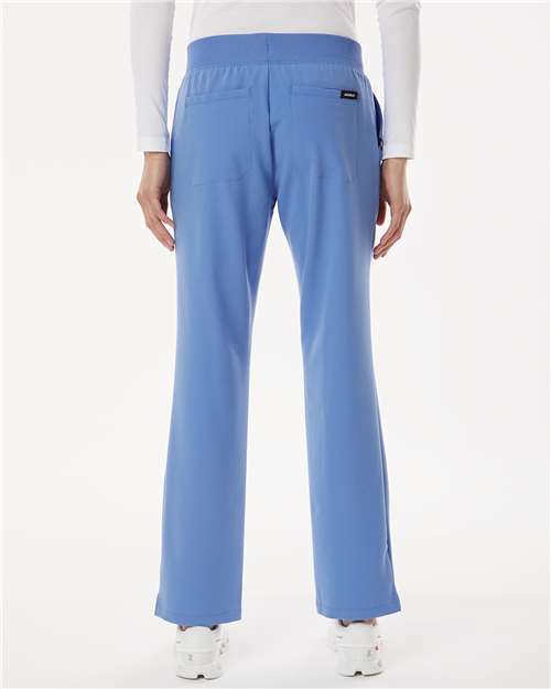 Ceil Blue Women's Xenos Essential Knit-Waist Scrub Pants - W20001