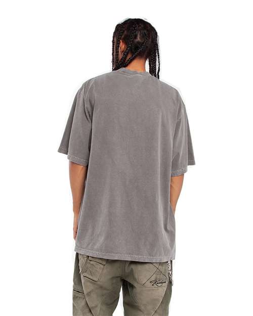 Cement Garment-Dyed Crewneck T-Shirt - SHGD