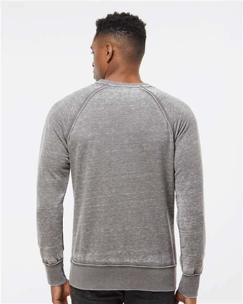 Cement Vintage Zen Fleece Crewneck Sweatshirt - 8920