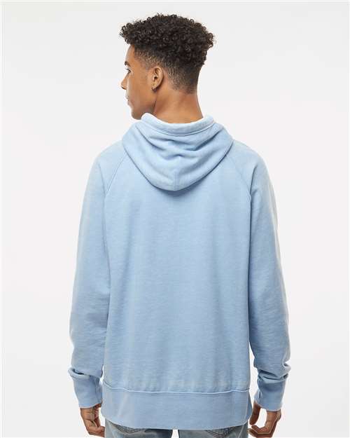 Chambray Vintage Zen Fleece Hooded Sweatshirt - 8915