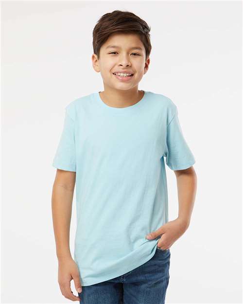 Chambray Youth Organic T-Shirt - 402