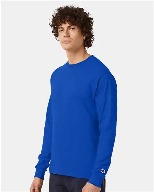 Champion Cc8c Long Sleeve T-shirt - Royal Blue