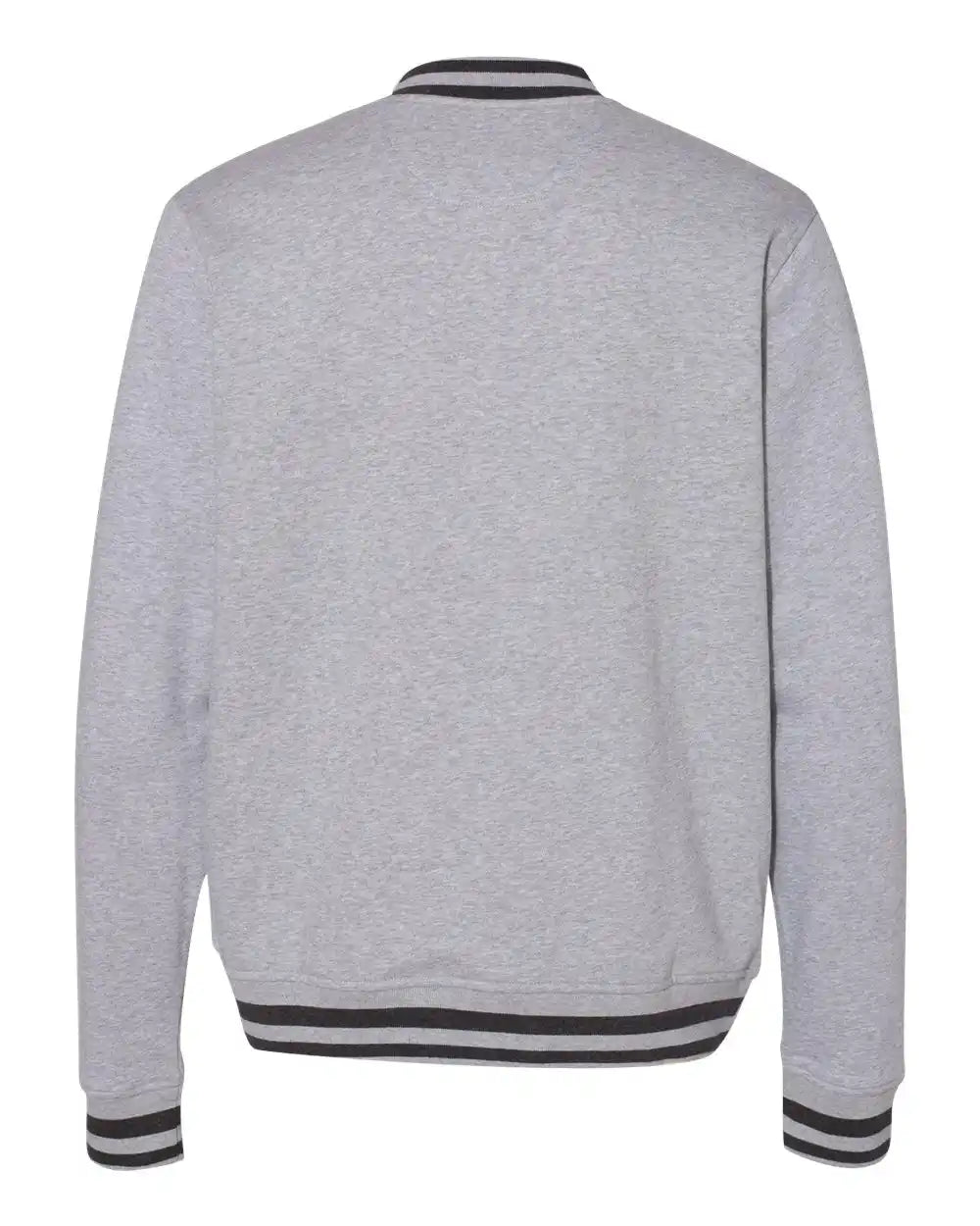 Champion Co100 Unisex Bomber Jacket - Oxford Grey Charcoal Heather