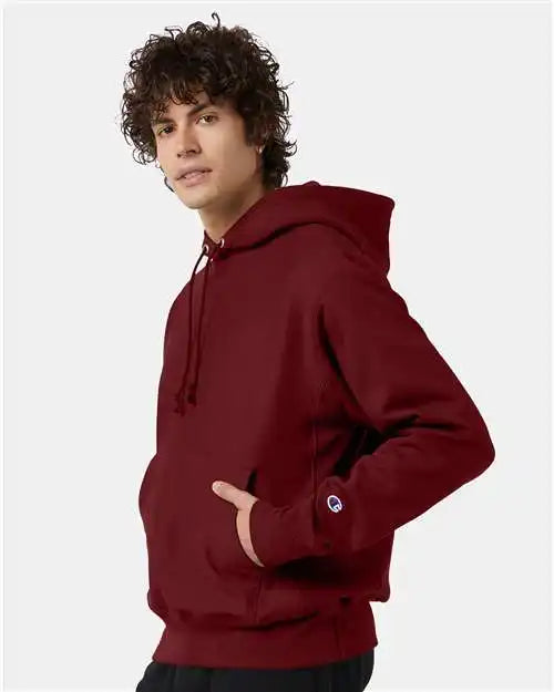 Champion S101 Reverse Weave® Hooded Sweatshirt - Cardinal
