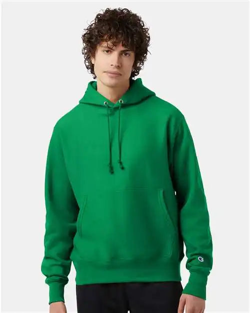 Champion S101 Reverse Weave® Hooded Sweatshirt - Kelly Green