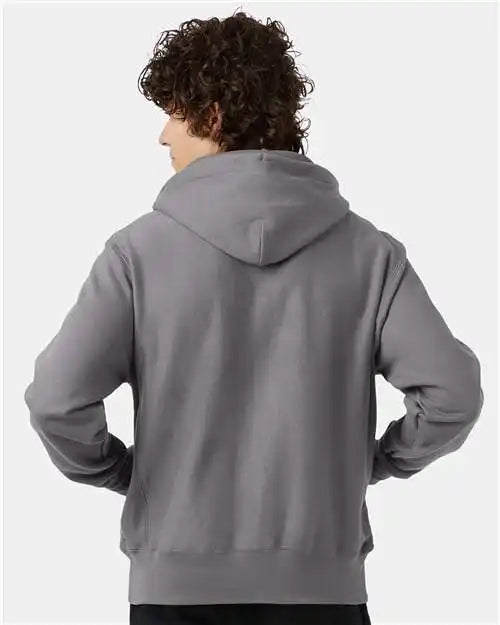 Champion S101 Reverse Weave® Hooded Sweatshirt - Stone Grey