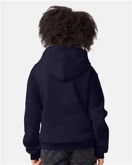 Champion S790 Powerblend® Youth Hooded Sweatshirt - Navy