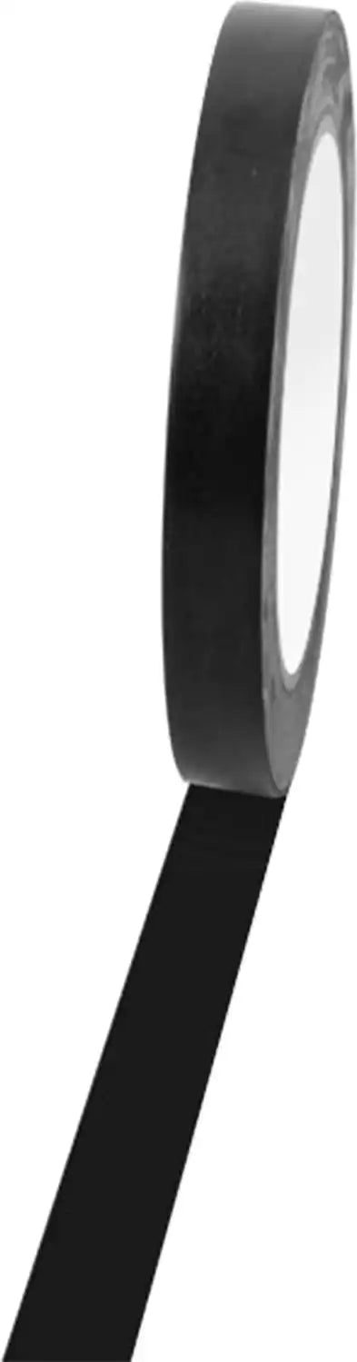 Champion Sports 1/2x36ft Floor Marking Tape 0.5’’ x 36 Yds - Ea - Black