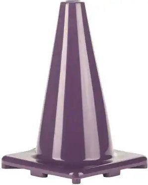 Champion Sports 12’’h Cone High-visibility Flexible Vinyl Cone - Ea