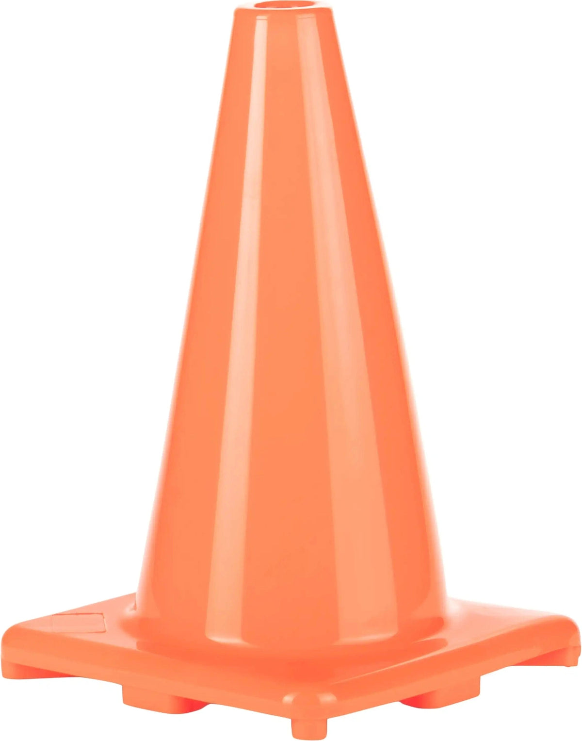 Champion Sports 12’’h Cone High-visibility Flexible Vinyl Cone - Ea - Orange