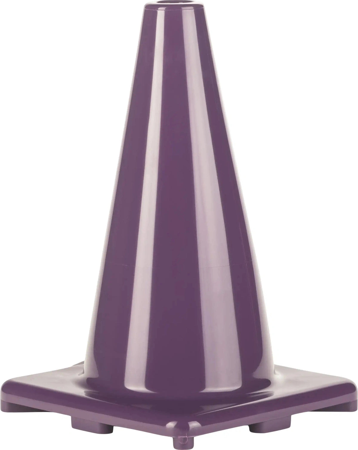 Champion Sports 12’’h Cone High-visibility Flexible Vinyl Cone - Ea - Purple