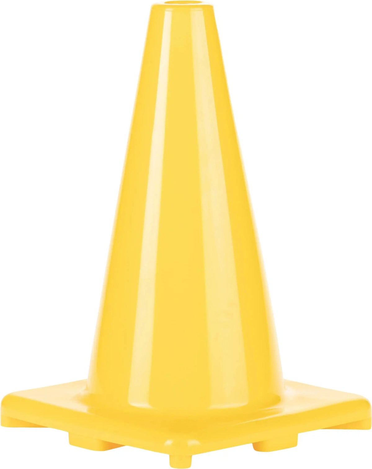 Champion Sports 12’’h Cone High-visibility Flexible Vinyl Cone - Ea - Yellow