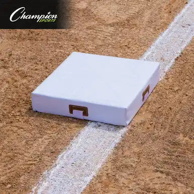 Champion Sports 15x15 Base Set 15’’ x Foam Filled Quilted Cover Base - Set