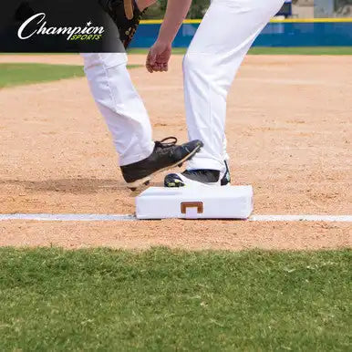 Champion Sports 15x15 Base Set 15’’ x Foam Filled Quilted Cover Base - Set