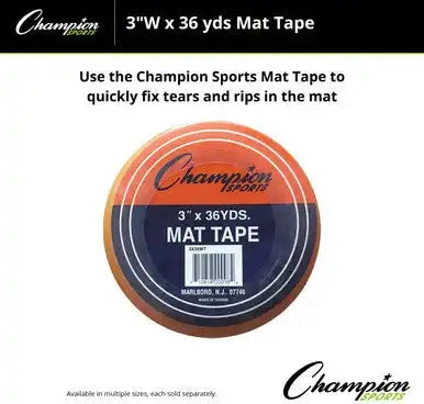 Champion Sports 3xmt 3’’w Mat Tape - Ea
