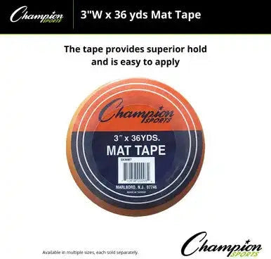 Champion Sports 3xmt 3’’w Mat Tape - Ea