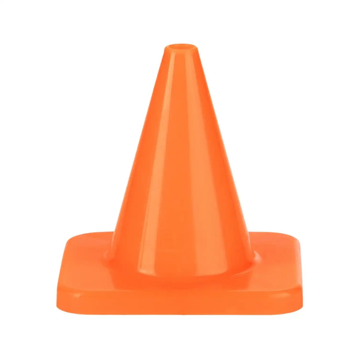 Champion Sports 4’’h Cone High-visibility Flexible Vinyl Cone - Ea - Orange
