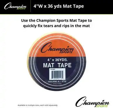 Champion Sports 4xmt 4’’w Mat Tape - Ea