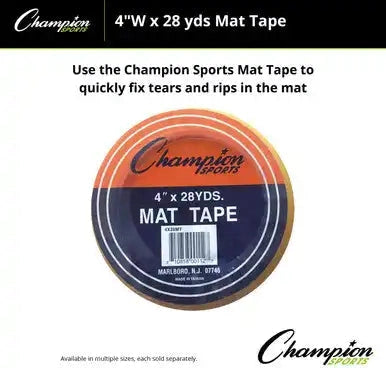 Champion Sports 4xmt 4’’w Mat Tape - Ea