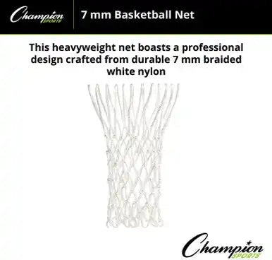 Champion Sports 7 Mm Basketball Net Mm Basketball Net - Ea